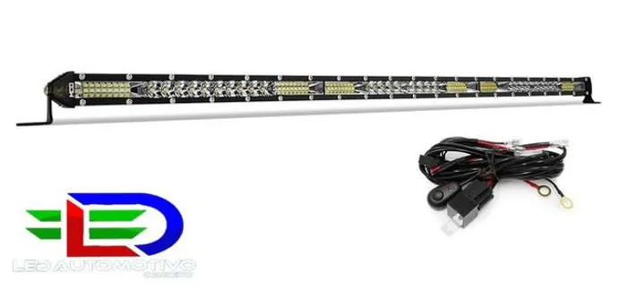 Barra de Led Slim 7D 250w de Iluminação