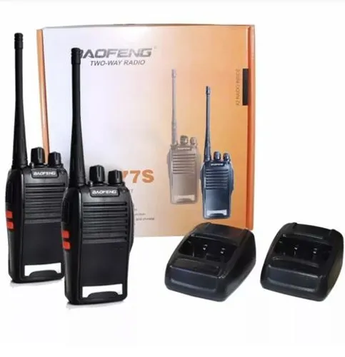 Par Radio Comunicador Ht Baofeng Walktalk Talkabout 777