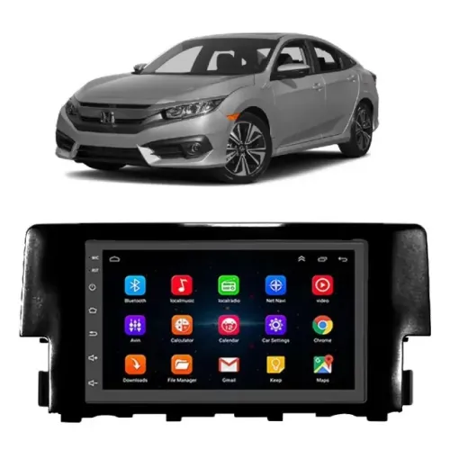 Multimídia Honda Civic G10 - Android T3 9'' - Kronos OK6022