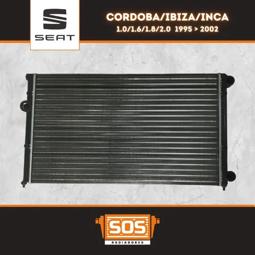 Radiador Seat Cordoba/Ibiza/Inca 1995/2002