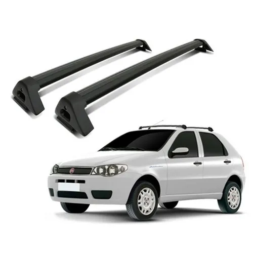 Rack de Teto Alumínio Projecar P/ Fiat Palio Siena - Preto ou Prata