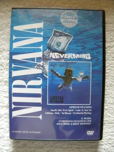 Dvd Nirvana Nevermind Original e Impecável!