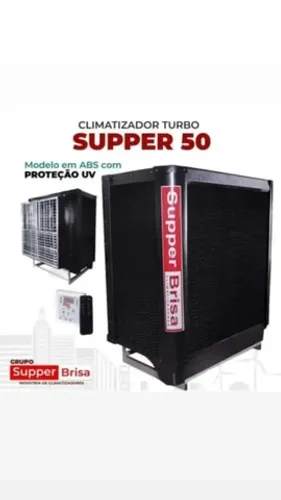 Climatizador supper 50 abs black 