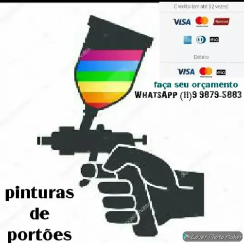 Pinturas de portões grades