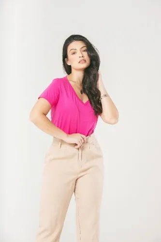 Camisas Femininas Algodão