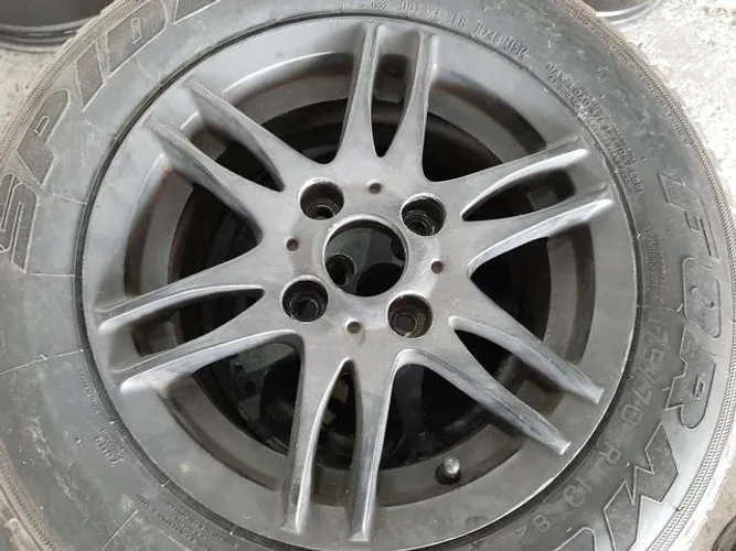 Roda aro 13 mangels Estrela e Raiada Preta Ventilada pista VW gol 4X100 