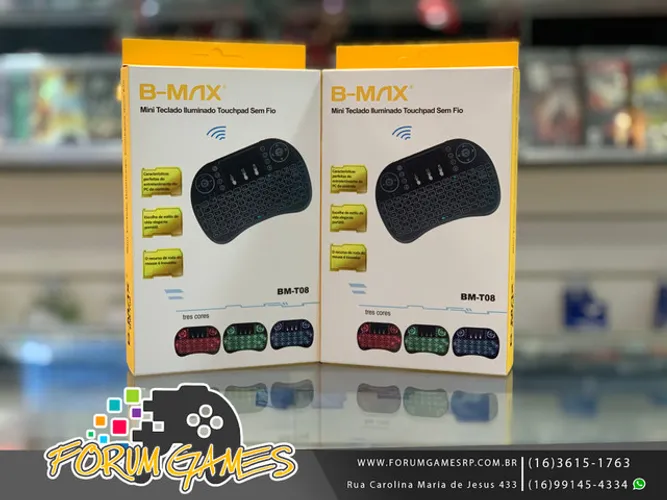 Mini Teclado sem fio para TV