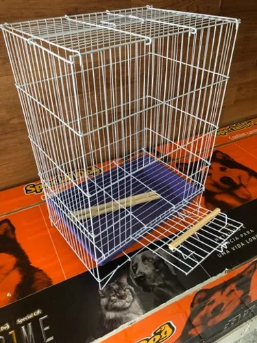 Gaiola grande duplex para calopsita