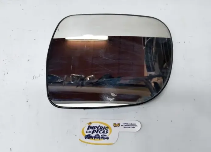 Lente Espelho Retrovisor Esquerdo Hilux 05/11 C/ Base #29081