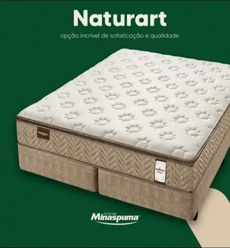Só o colchão queen de 158x198x30cm minaspuma novo valor 1299,00 
