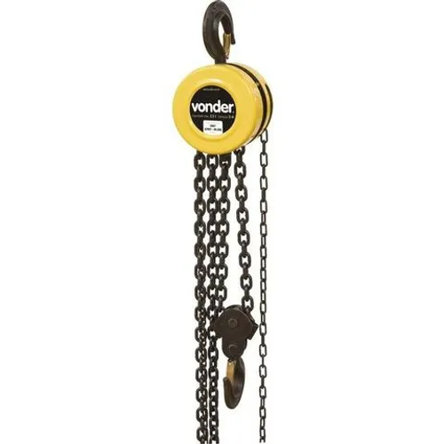 Talha manual 3,0 tf, elevação 3,0 m, Vonder
