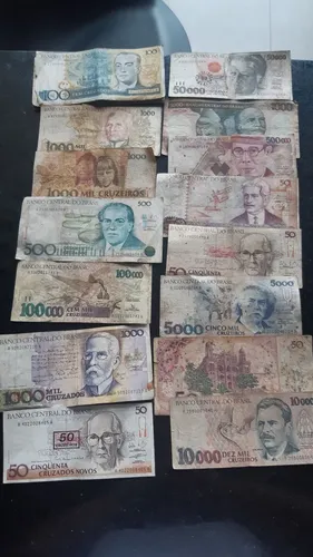 Notas antigas brasileiras  