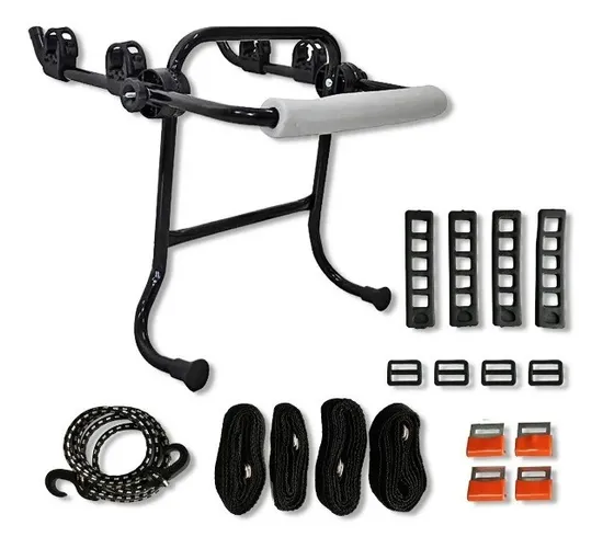 Suporte Transbike 2 Bikes no Porta Malas Sedan e Hatch