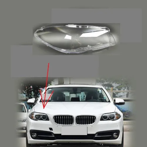 Lente Farol Direito Bmw 528i 535i 550i 2011 2012 2013 2014 2015 2016