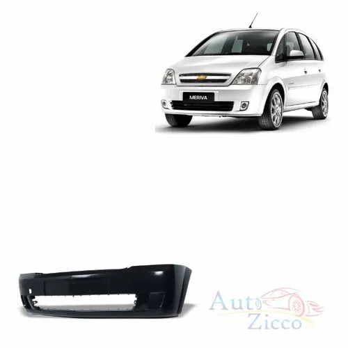 Parachoque Dianteiro Meriva 2003 à 2012 sem Furo Milha