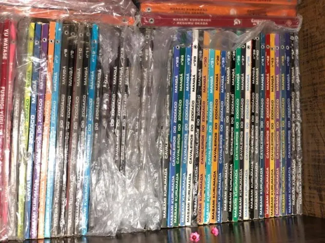 Cavaleiros do zodíaco mangá completo 1 ao 48.