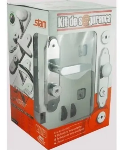 kit fechadura stam com travas de segurança tetra (Dourados MS)