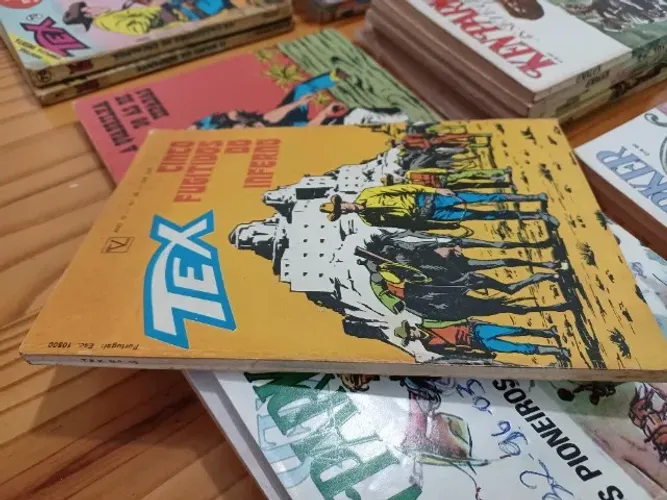 (item 297) Tex n. 29 da 1a Edição- Cinco fugitivos do inferno 