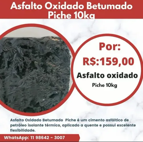Piche asfalto Oxidado
