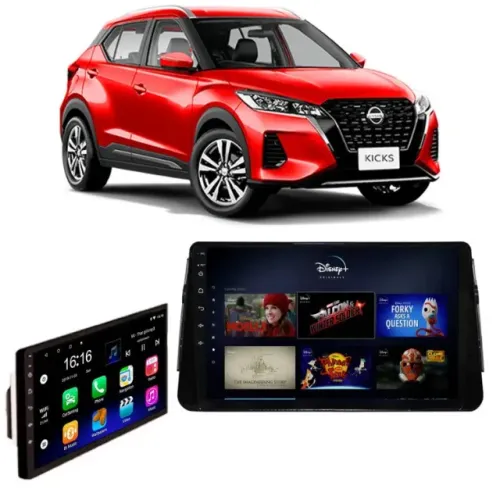 Multimídia Nissan Nicks - Android T3L 10'' - Kronos K7144