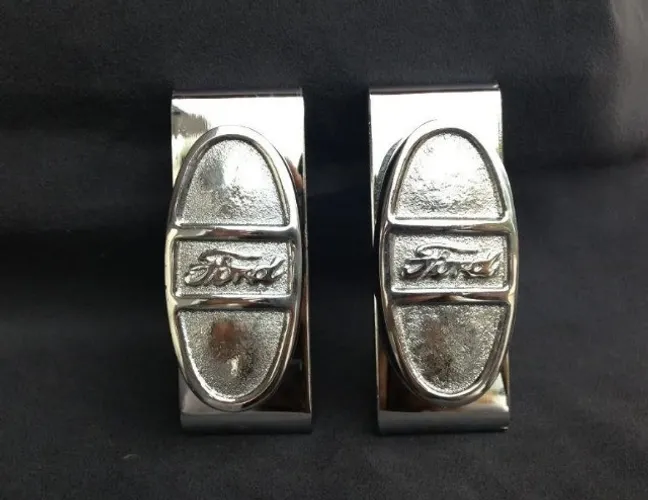Anti Vibrador Lateral Parachoque Ford 1928 À 1931 Oval - Par
