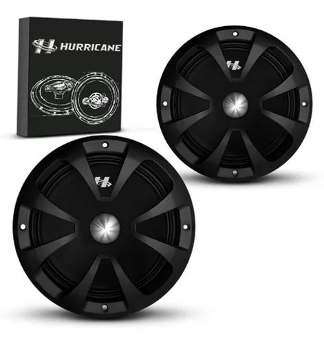 Par Alto Falante Hurricane 8 Polegadas Pro Mb800 - 4 600w Rms