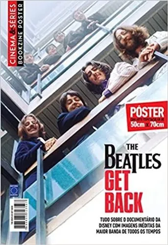 REVISTA POSTER GET BACK THE BEATLES GIGANTE 84 cm X 59 cm