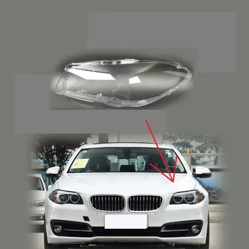 Lente Farol Esquerdo Bmw 528i 535i 550i 2011 2012 2013 2014 2015 2016