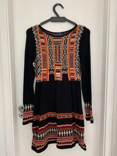 Vestido de malha grossa
