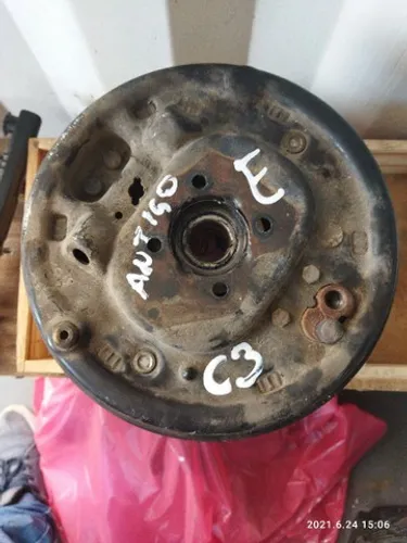 Cubo traseiro completo Citroen C3 2008
