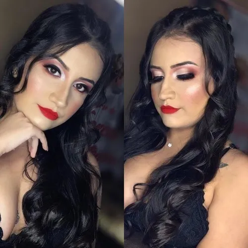 Maquiagem e Penteado á domicílio .