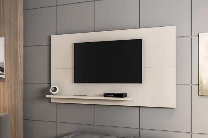 Painel Chanel Bechara Off White - Frete Grátis - 10x S/ Juros - Receba Hoje   