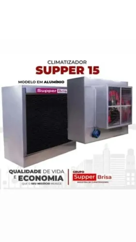 Climatizador Supper 15 de aluminio