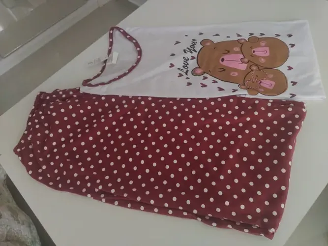 Pijama feminino novo Tam G