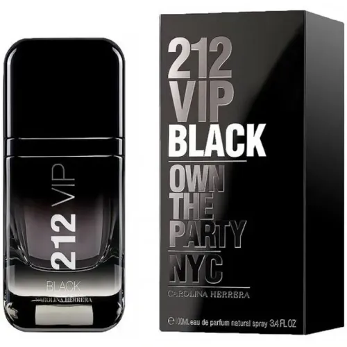 Perfume Carolina Herrera 212 VIP Black EDP 100ML - Masculino
