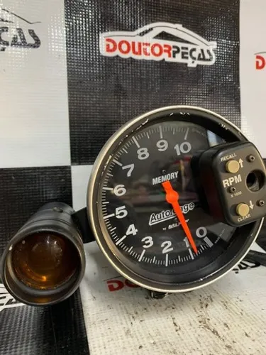 Conta Giro Auto Gage 10.000 Rpm Com Shift Light