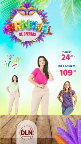T-shirt Básica Feminina