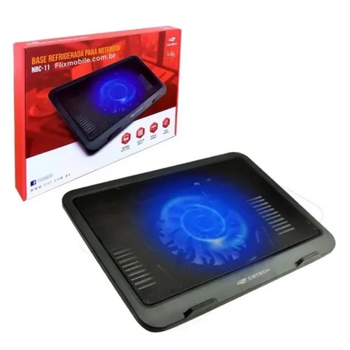 Base Refrigerada para notebook (Distribuidora JK Eletrônicos, Honestidade e Qualidade)
