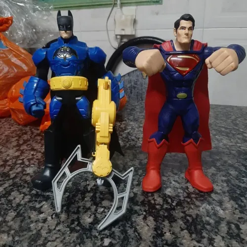 Bonecos liga da justiça imaginext 