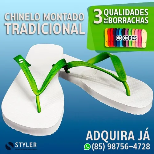 Chinelo Tradicional Montado