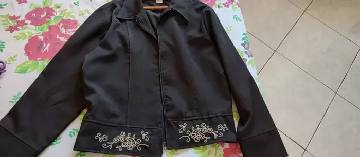  Casaco feminino preto 