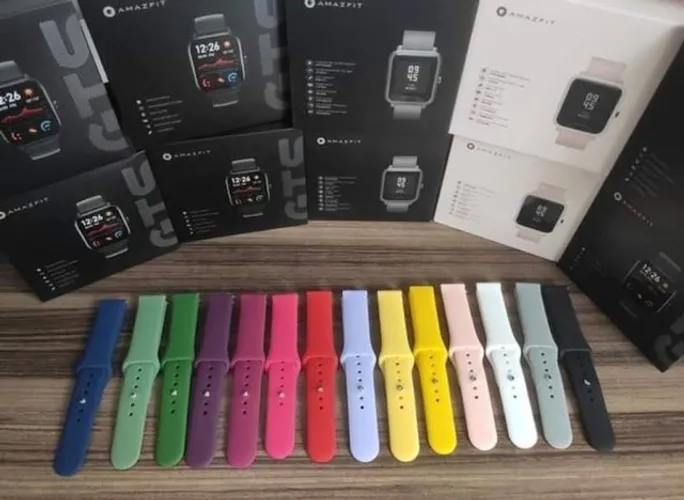 Pulseira 20mm silicone (estilo apple)