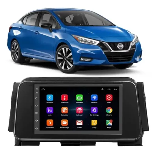 Multimídia Nissan Versa 2021 - Android Slim 7'' - Kronos KK5563