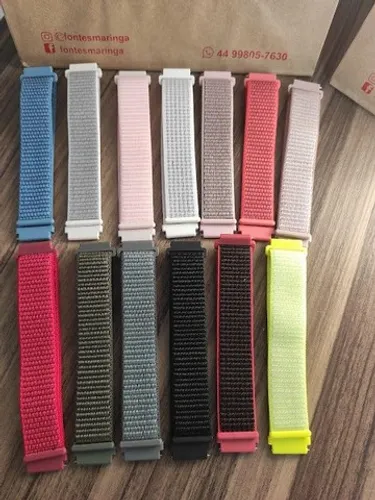 Pulseira Nylon 20mm excelente para a prática de esportes