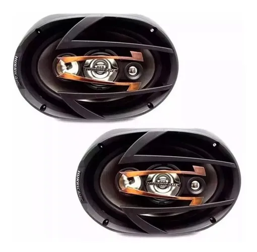 Par Alto Falante Hurricane 6x9 69 Qr694 300w Rms Quadriaxial