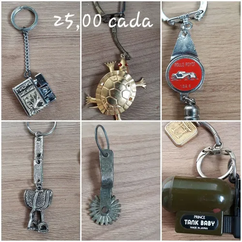 100,00 todos nesta semana. Lotinho de chaveiros. Informações na descrição do anúncio