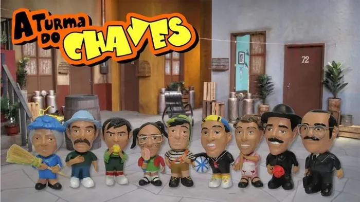 Coleção turma do chaves escolha pelo chat