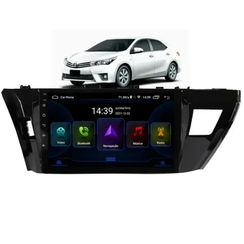 Multimídia Toyota Corolla 2014 à 2016 - T3L 10'' - Kronos K6088