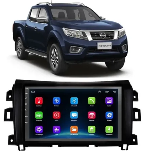 Multimídia Nissan Frontier 2020 - Android 9'' - Kronos K7143