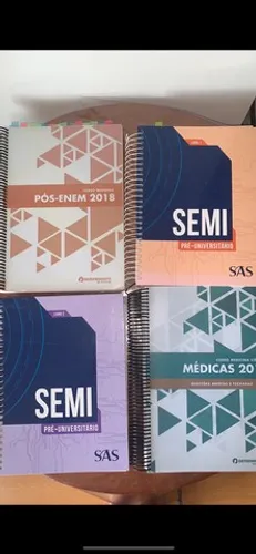 Livros para vestibular ( incluindo medicina) 